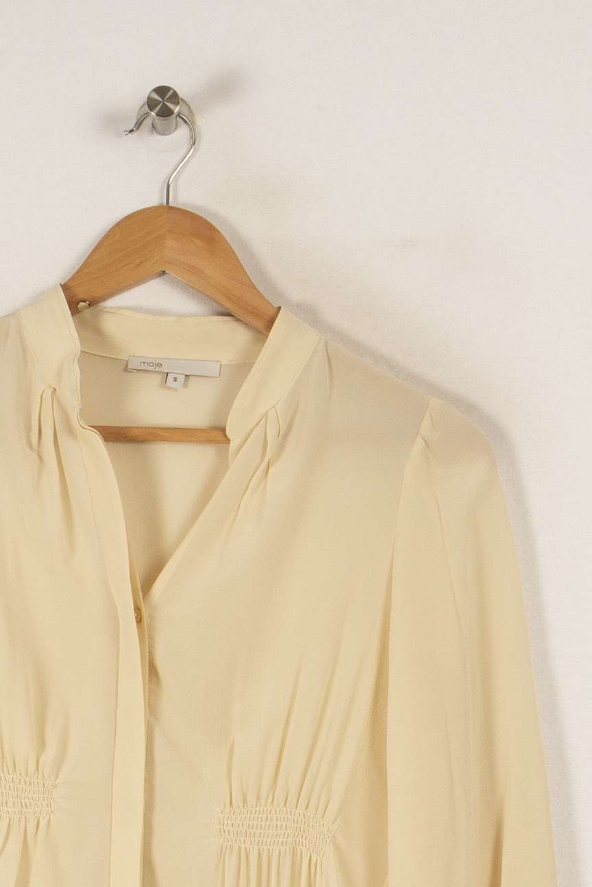 Chemise Beige de la marque Maje | PARAD26842 - Vendu par Paradigme - Image 2