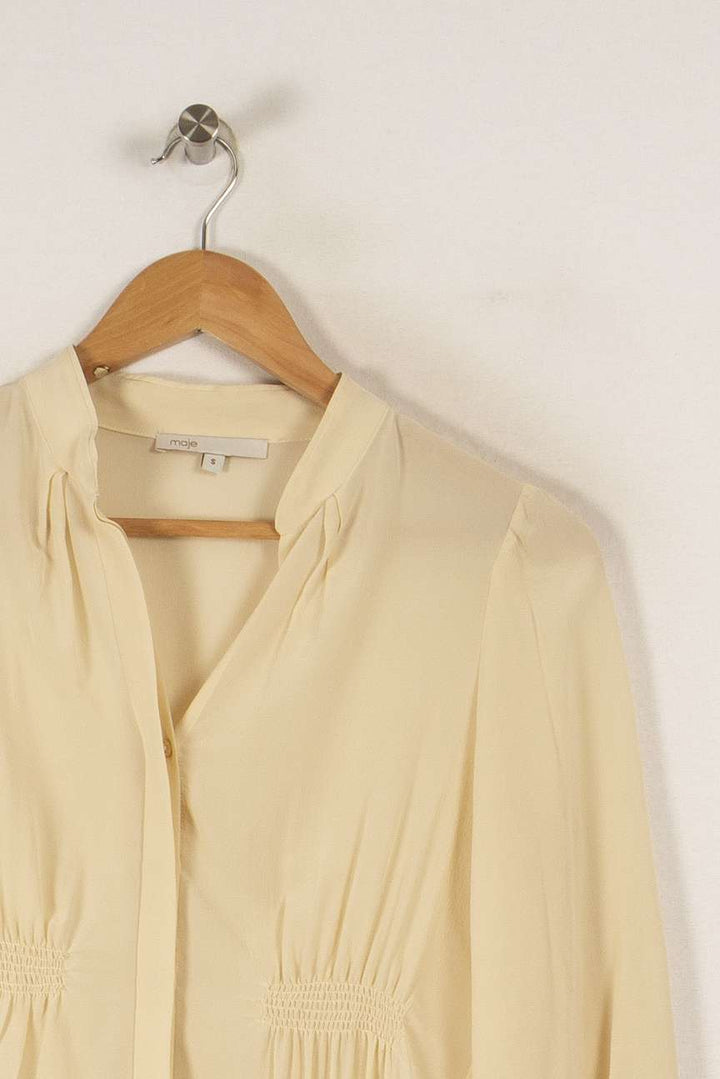 Chemise Beige de la marque Maje | PARAD26842 - Vendu par Paradigme - Image 2