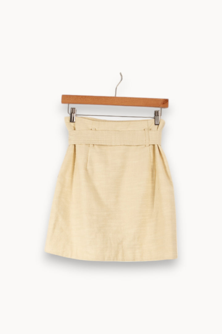 Jupe Beige de la marque Sézane | PARAD26845 - Vendu par Paradigme - Image 3