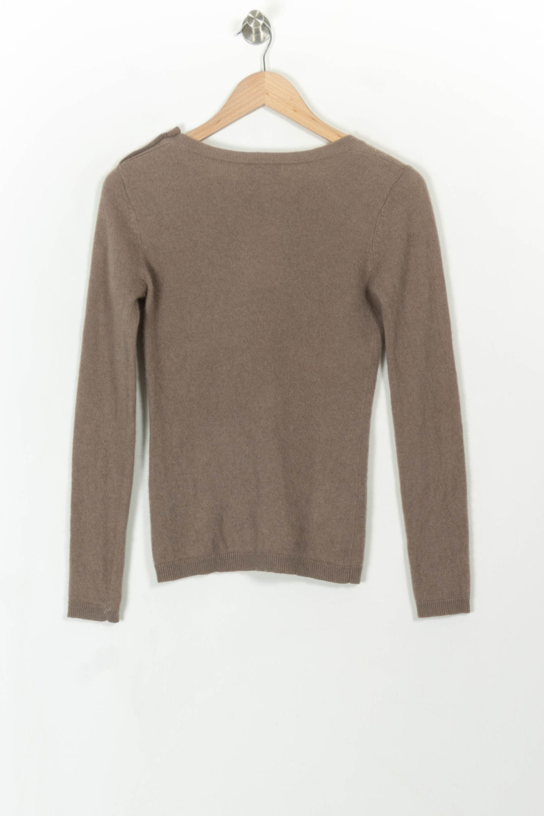 Pull Marron - Taille XS/34 de la marque Ines de la Fressange Paris | PARAD26905 - Vendu par Paradigme - Image 5