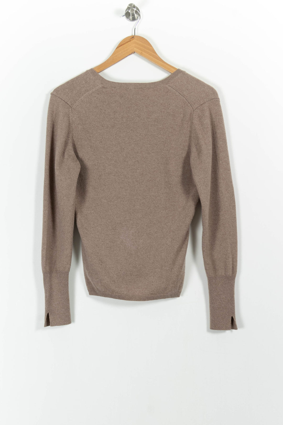 Pull Marron - Taille L/40 de la marque Eric Bompard | PARAD26906 - Vendu par Paradigme - Image 4