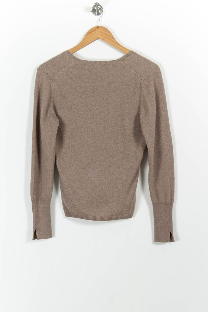 Pull Marron - Taille L/40 de la marque Eric Bompard | PARAD26906 - Vendu par Paradigme - Image 4