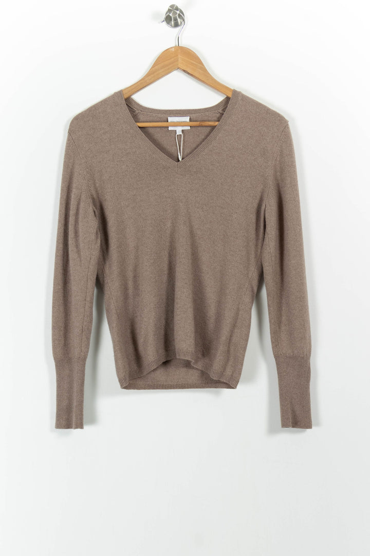 Pull Marron - Taille L/40 de la marque Eric Bompard | PARAD26906 - Vendu par Paradigme - Image 2
