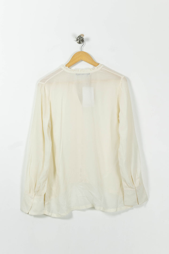 Blouse Beige - Taille M/38 de la marque Comptoir des Cotonniers | PARAD26911 - Vendu par Paradigme - Image 4