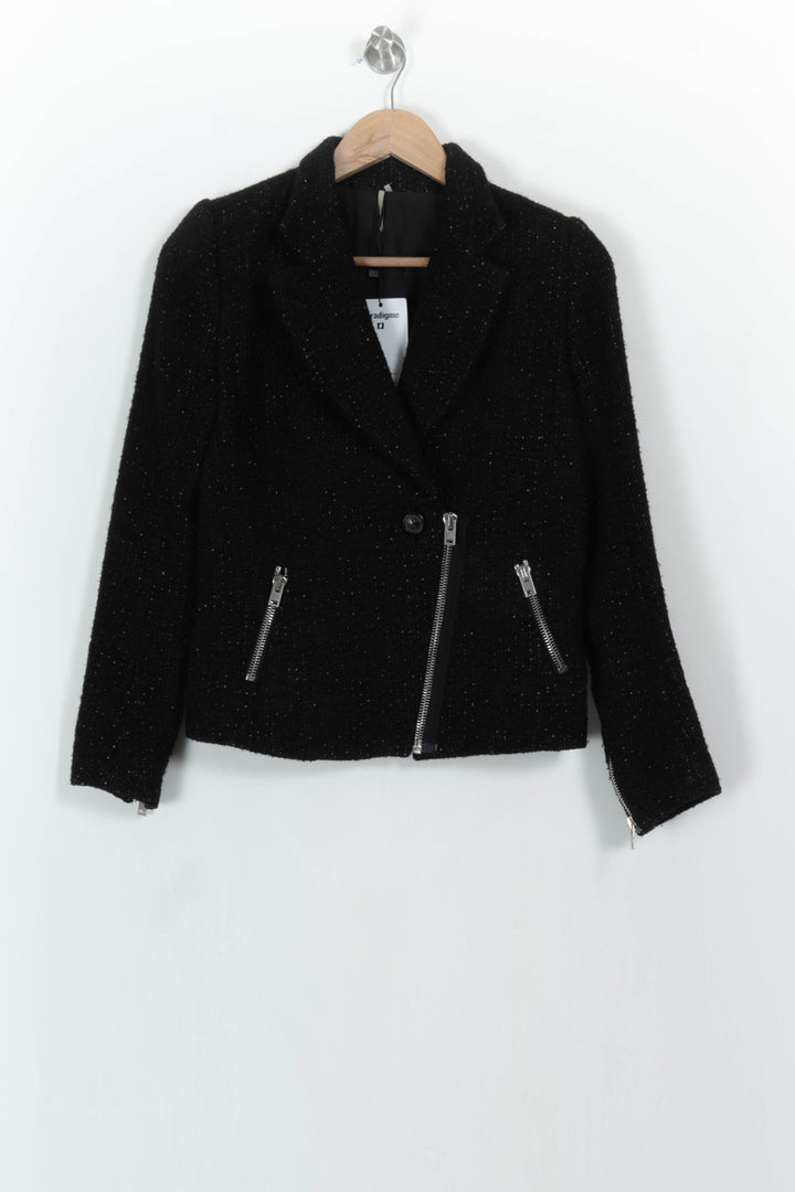 Veste Noire - Taille XS/34 de la marque IRO | PARAD26919 - Vendu par Paradigme - Image 2
