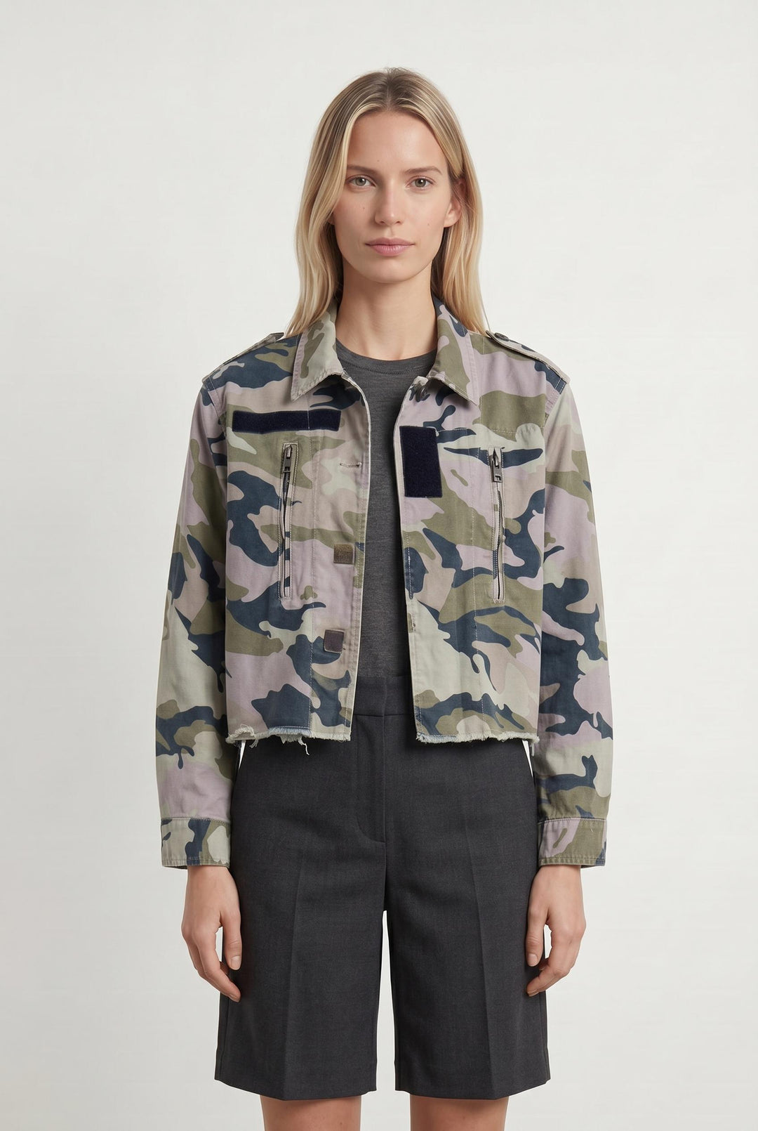 Veste Camouflage Multicolore - Taille XS/34 de la marque Zadig&Voltaire | PARAD26920 - Vendu par Paradigme - Image 1