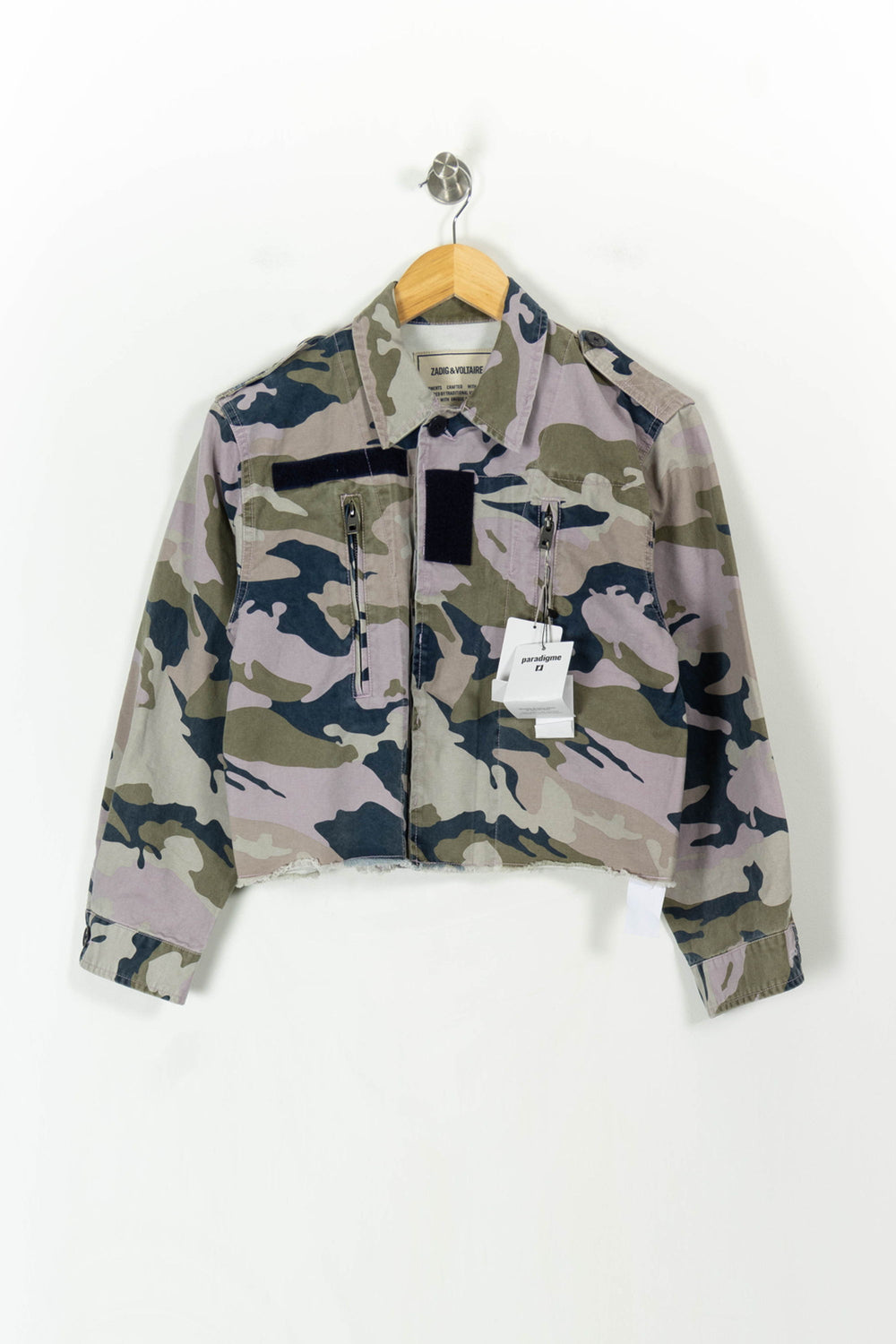 Veste Camouflage Multicolore - Taille XS/34 de la marque Zadig&Voltaire | PARAD26920 - Vendu par Paradigme - Image 2