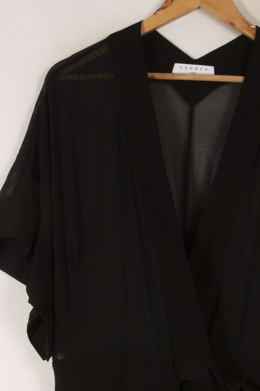 Combinaison Noir de la marque Sandro | PARAD26939 - Vendu par Paradigme - Image 2