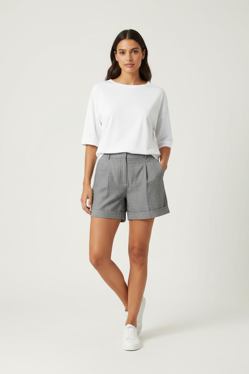 Short Gris - Taille XXXL/46 de la marque Sessùn | PARAD26984 - Vendu par Paradigme - Image 1