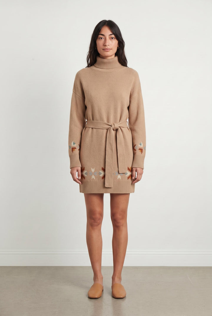 Robe Pull Beige - Taille S/36 de la marque Wild | PARAD26989 - Vendu par Paradigme - Image 1