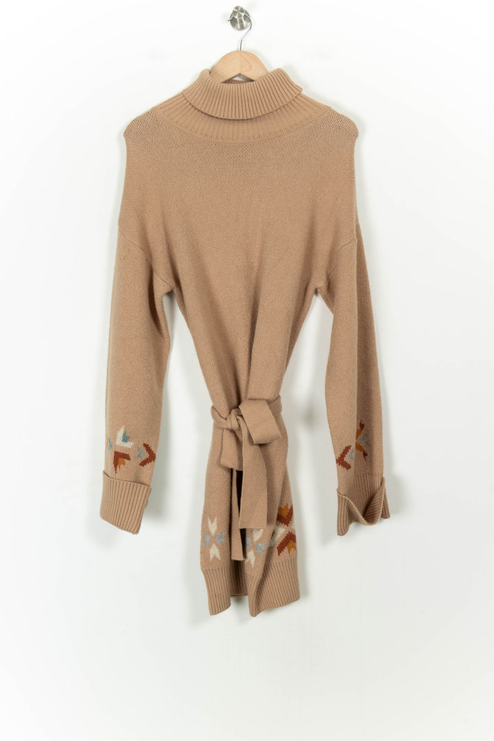 Robe Pull Beige - Taille S/36 de la marque Wild | PARAD26989 - Vendu par Paradigme - Image 2