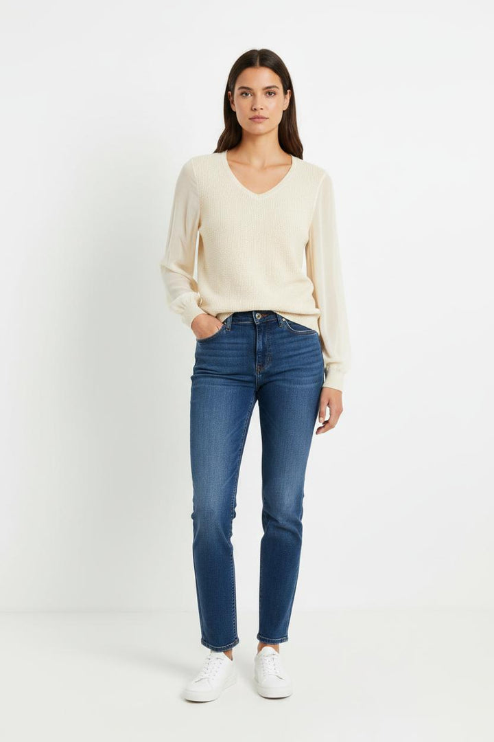 Pull beige - Taille L/40