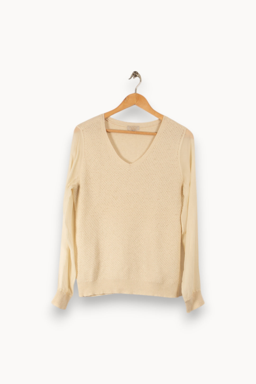 Pull Beige de la marque Pablo | PARAD27001 - Vendu par Paradigme - Image 1