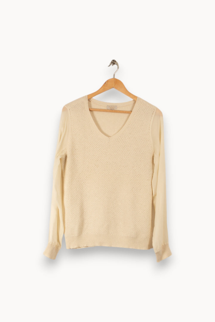 Pull Beige de la marque Pablo | PARAD27001 - Vendu par Paradigme - Image 1