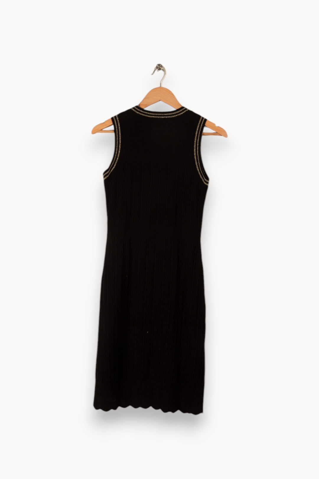 Robe Noir de la marque Paule Ka | PARAD27004 - Vendu par Paradigme - Image 3