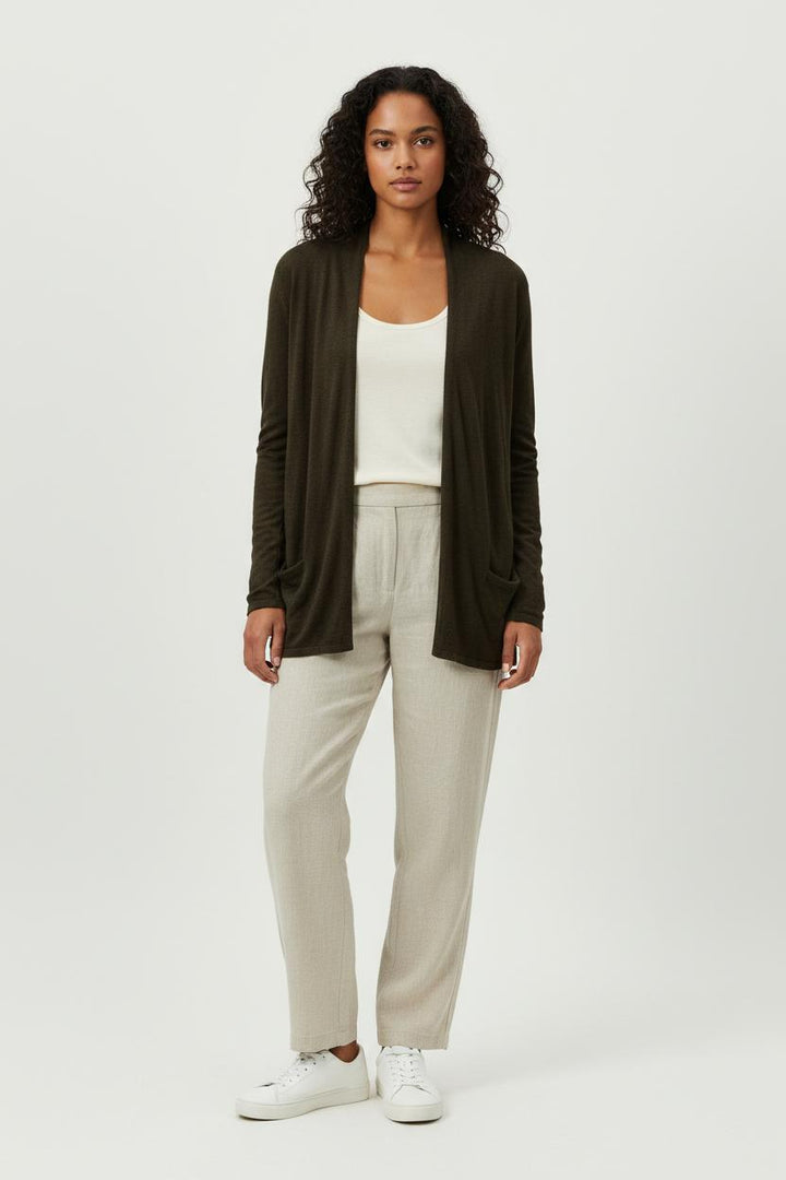 Cardigan Vert Foncé - Taille M/38 de la marque Caroll | PARAD27010 - Vendu par Paradigme - Image 1