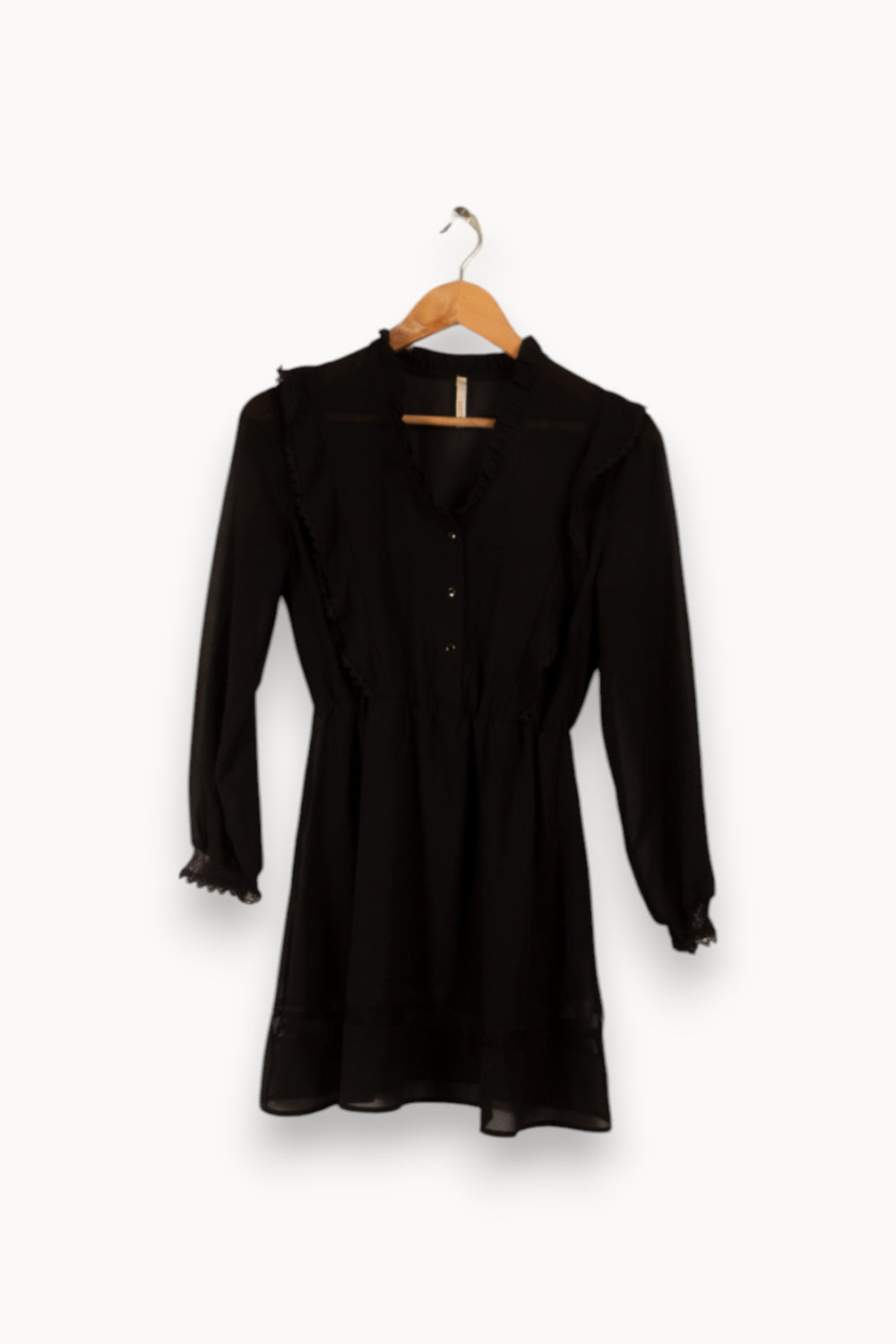 Robe noire de la marque I.Code | PARAD27027 - Vendu par Paradigme - Image 1