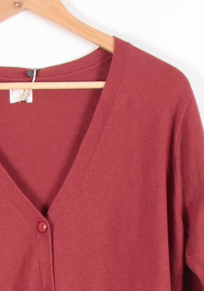 Cardigan Bordeaux - Taille S/36 de la marque Des petits hauts | PARAD27028 - Vendu par Paradigme - Image 3
