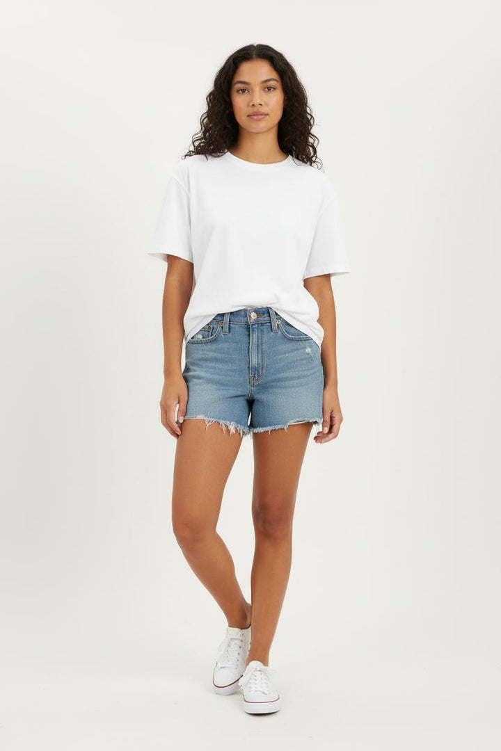 Short en jean bleu - Taille S/36