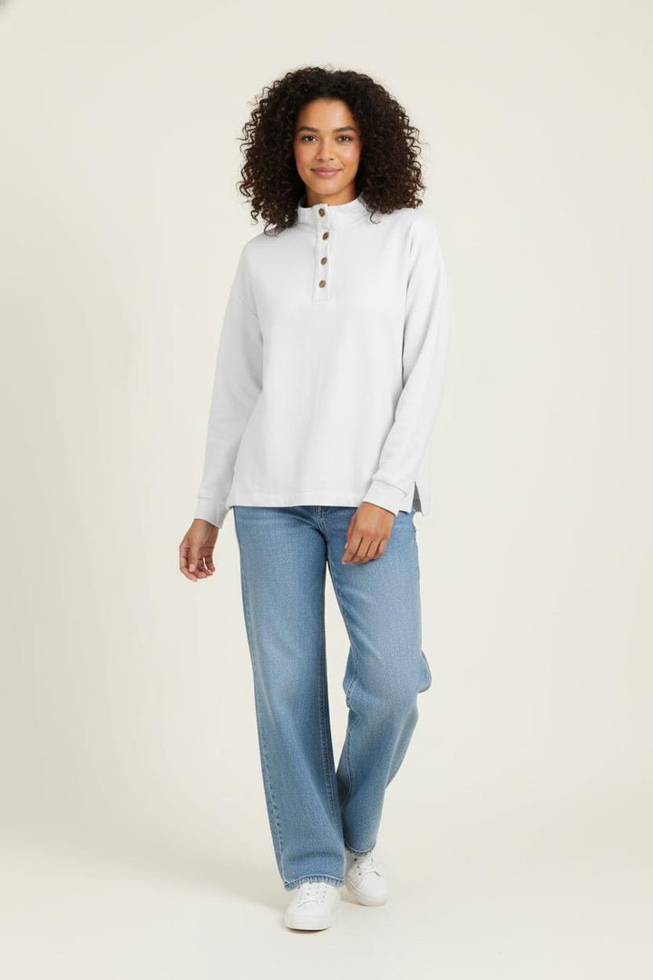 Pull Blanc - Taille S/36 de la marque Caroll | PARAD27095 - Vendu par Paradigme - Image 1
