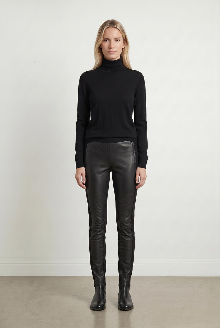 Legging Noir - Taille M/38 de la marque IKKS | PARAD27096 - Vendu par Paradigme - Image 1