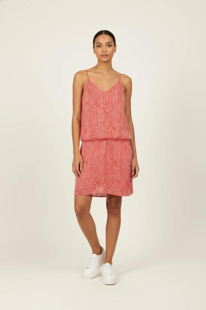 Robe rose à motifs - Taille S/36