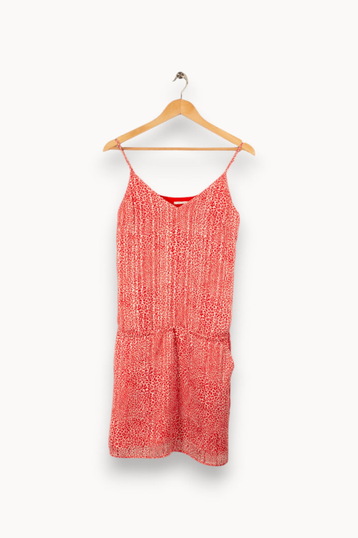 Robe rose à motifs - Taille S/36