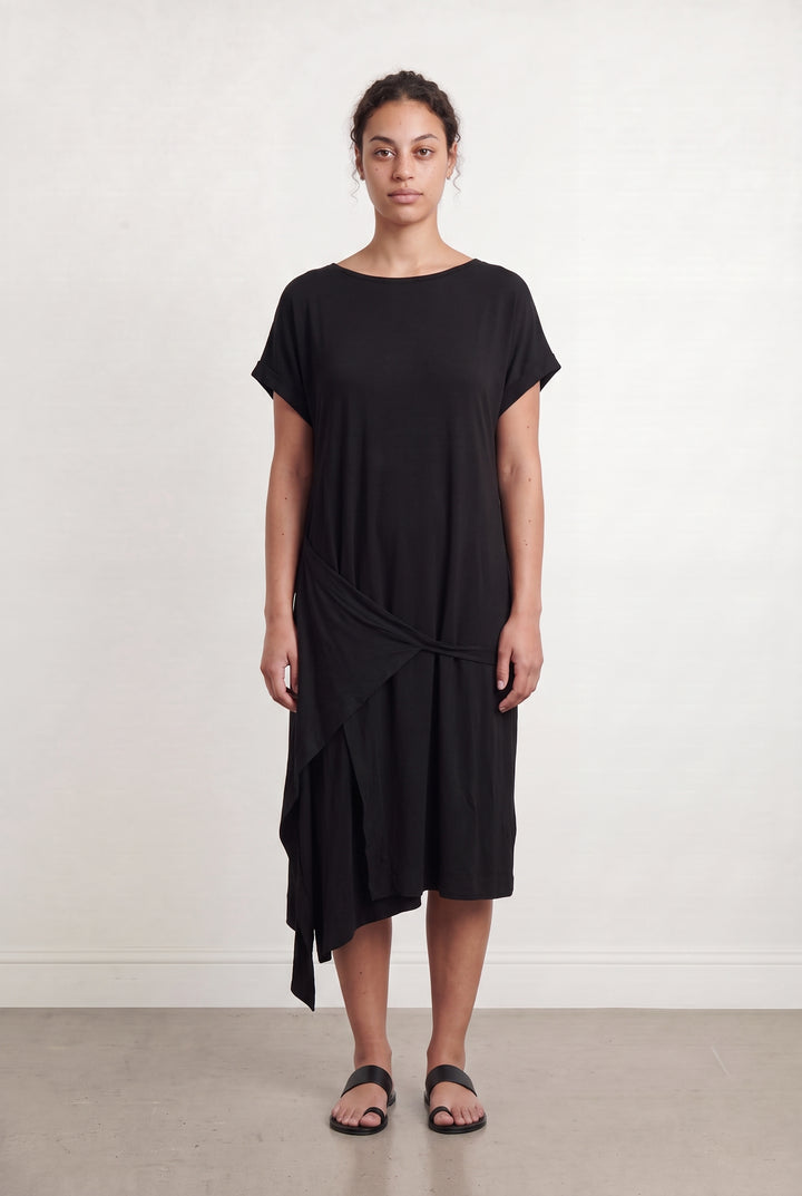 Robe Midi Noire - Taille L/40 de la marque ba&sh | PARAD27111 - Vendu par Paradigme - Image 1