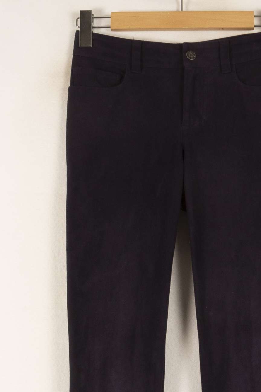 Pantalon Bleu - Taille S/36 de la marque Agnès b. | PARAD27137 - Vendu par Paradigme - Image 3