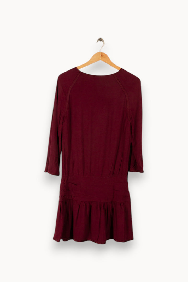 Robe bordeaux - Taille XS/34