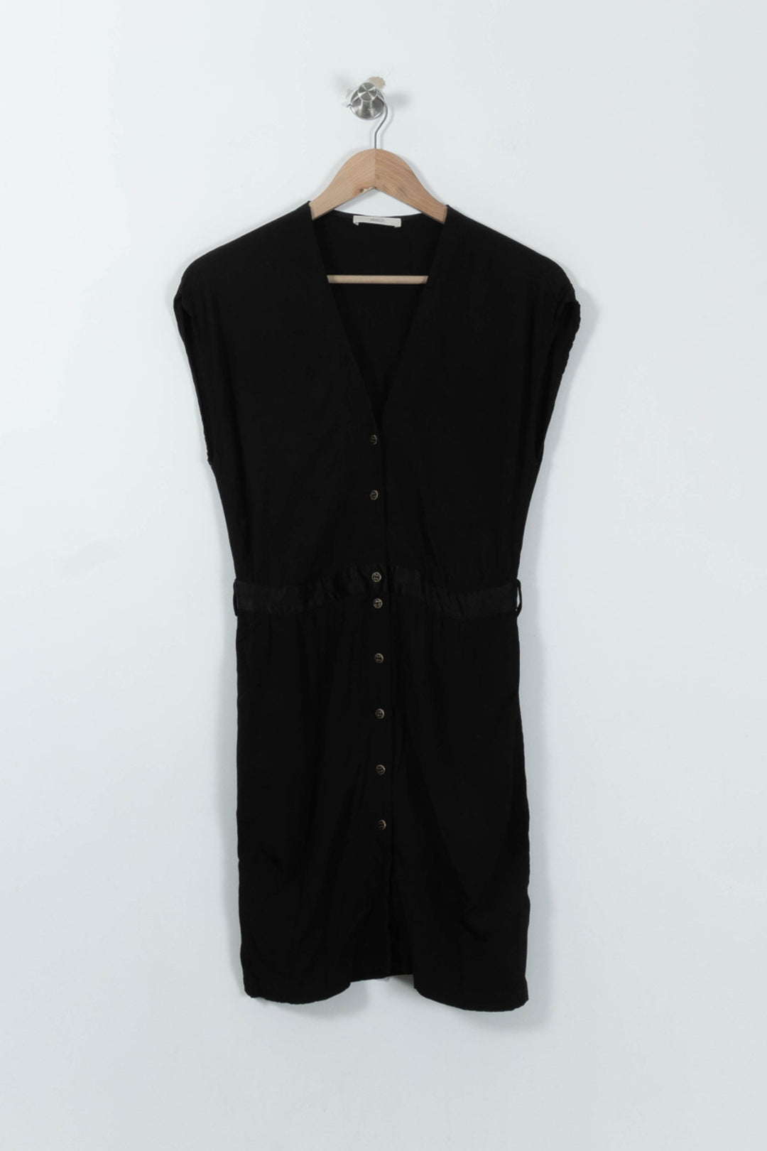 Robe Chemise Noire - Taille XS/34 de la marque Sessùn | PARAD27171 - Vendu par Paradigme - Image 2