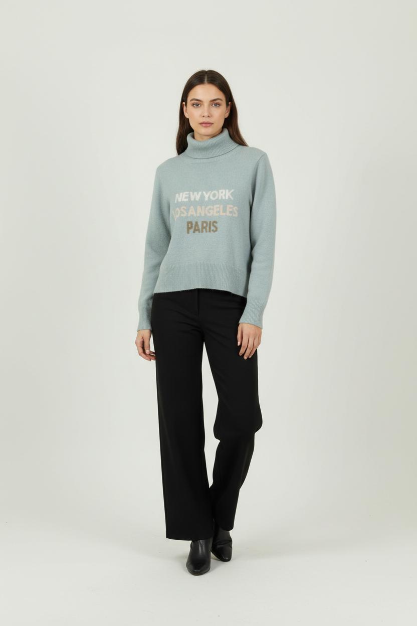 Pull Bleu - Taille M/38 de la marque Bérénice | PARAD27172 - Vendu par Paradigme - Image 1