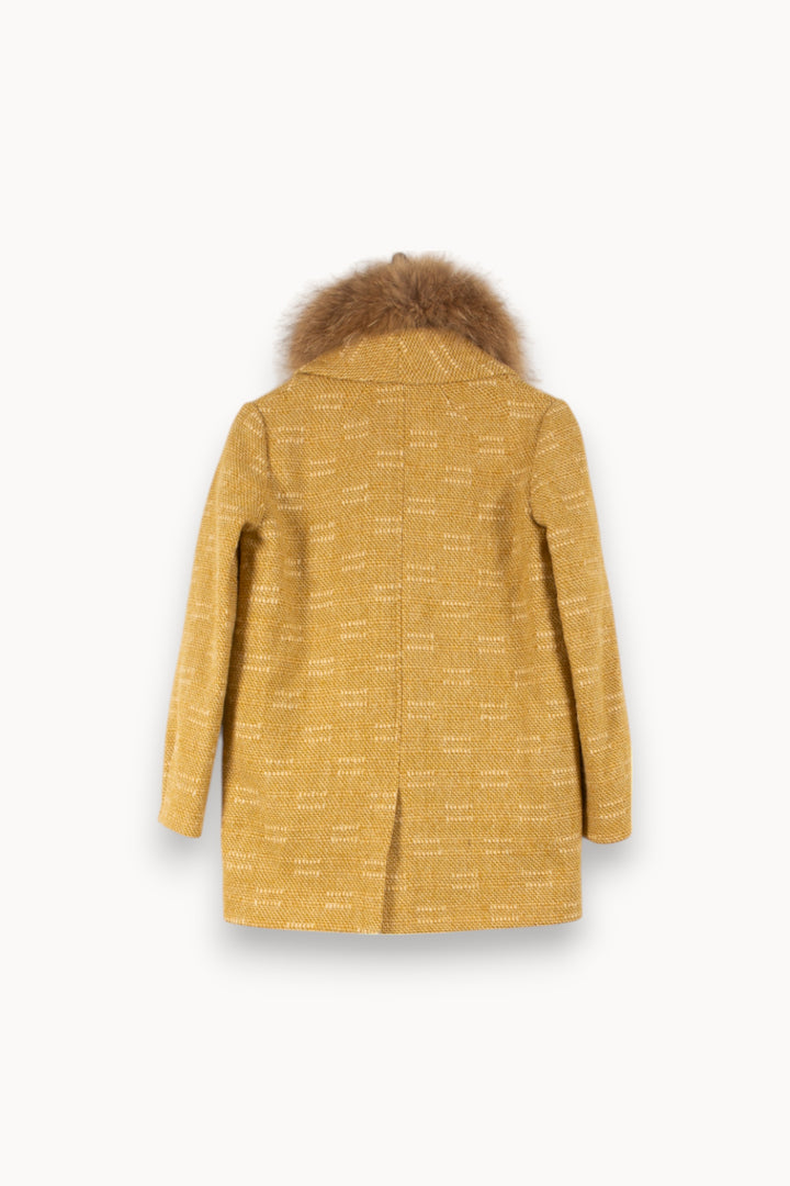 Manteau Jaune - Taille XS/34 de la marque ba&sh | PARAD27230 - Vendu par Paradigme - Image 4
