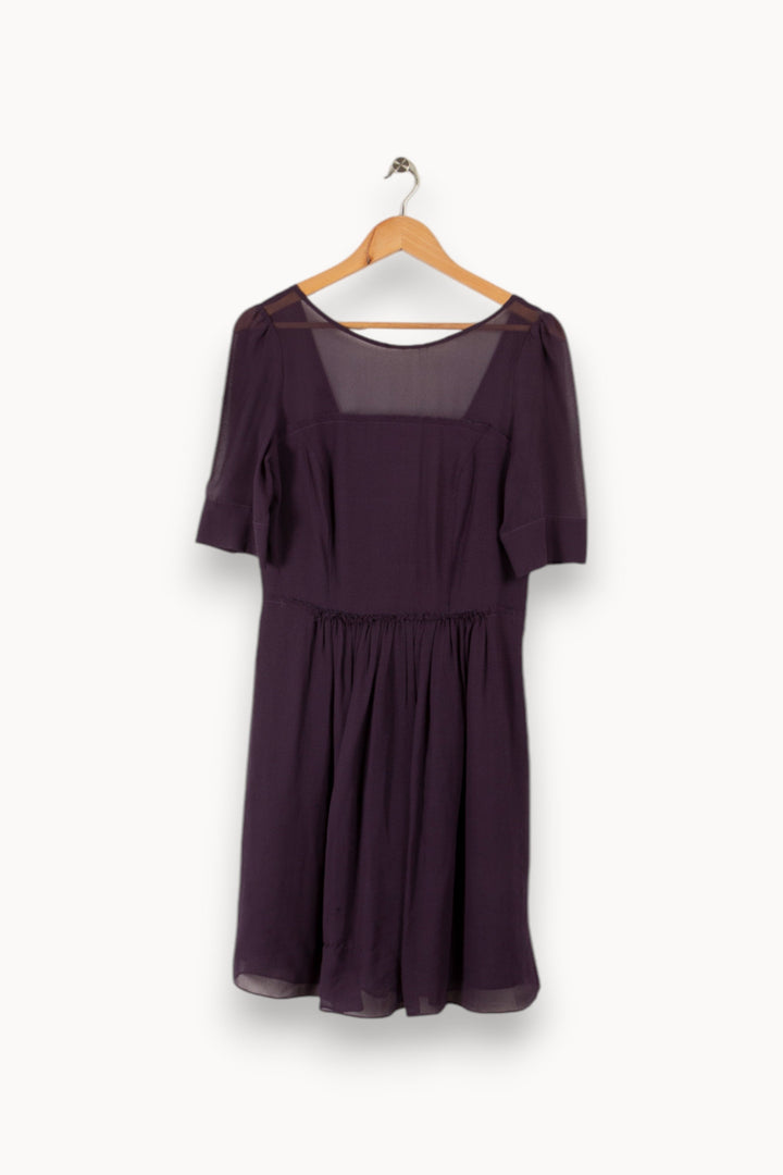 Robe violette - Taille S/36