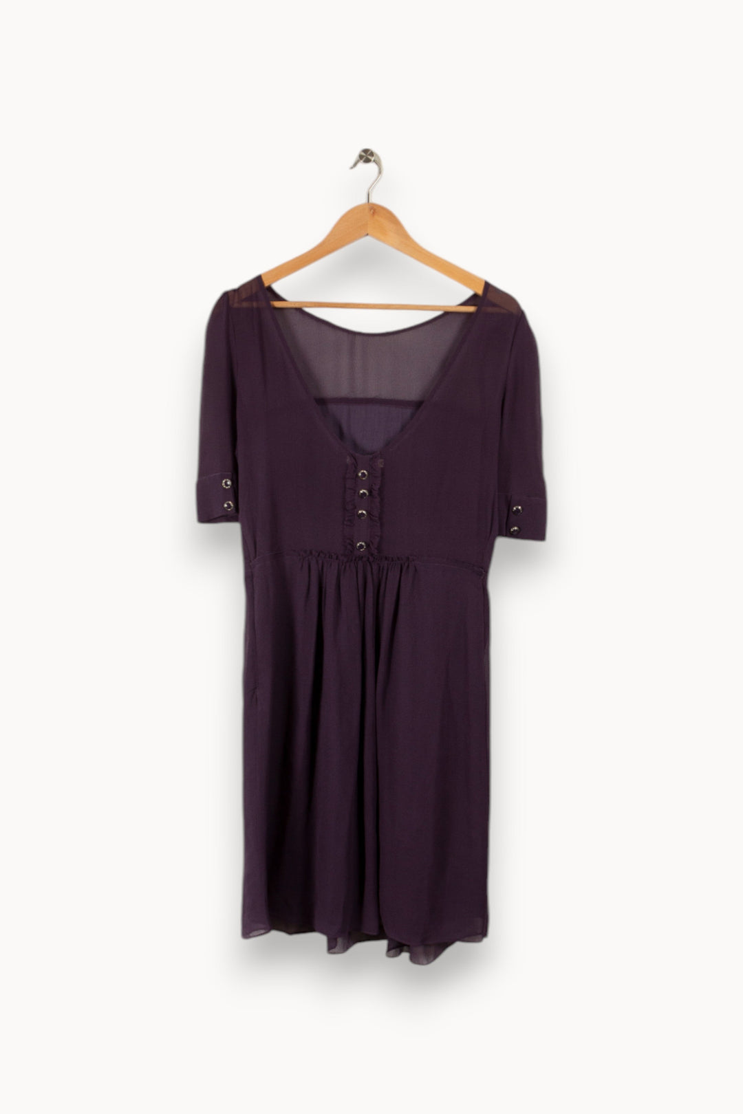 Robe violette - Taille S/36