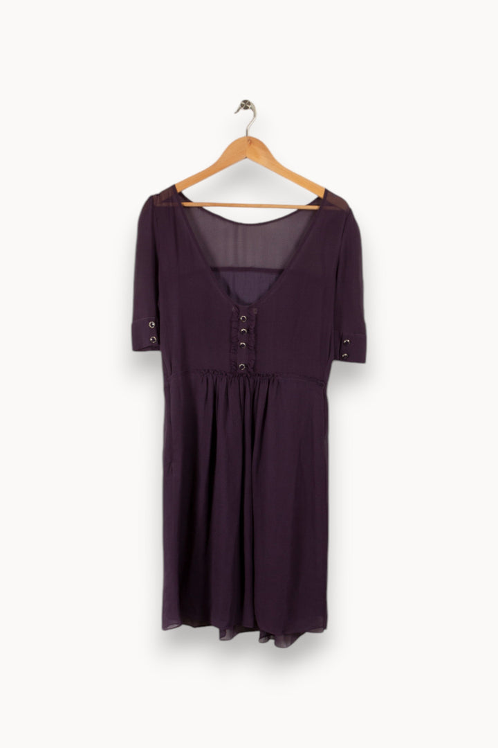 Robe violette - Taille S/36