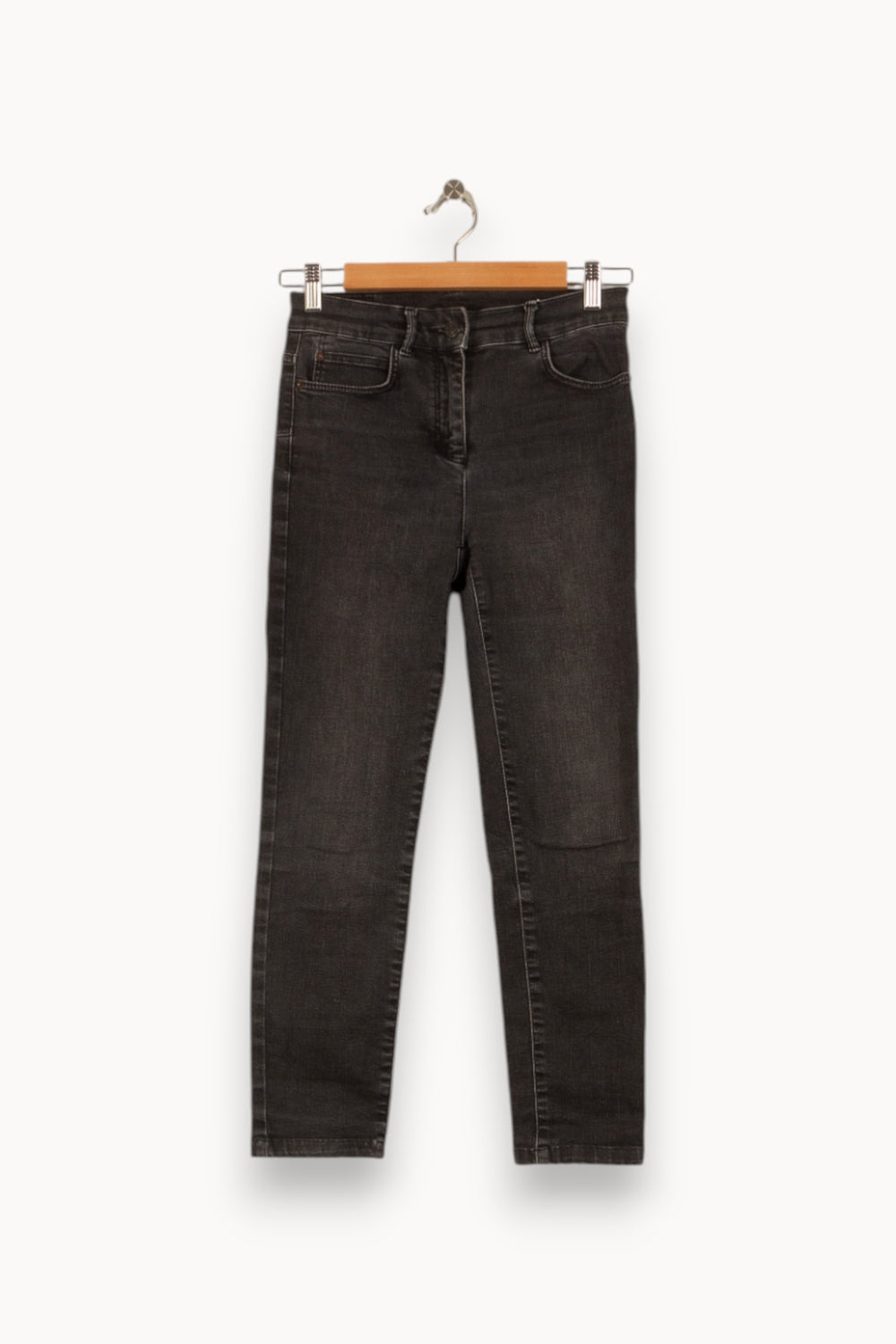 Jean Noir - Taille S/36 de la marque Caroll | PARAD27330 - Vendu par Paradigme - Image 2