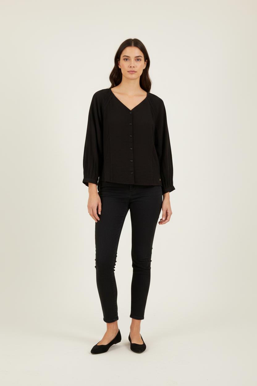 Chemise noire - Taille XS/34