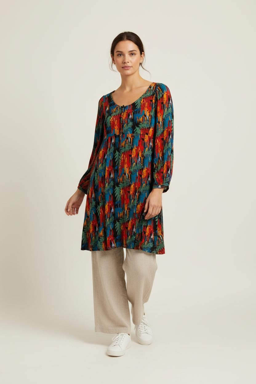 Robe multicolore - Taille M/38