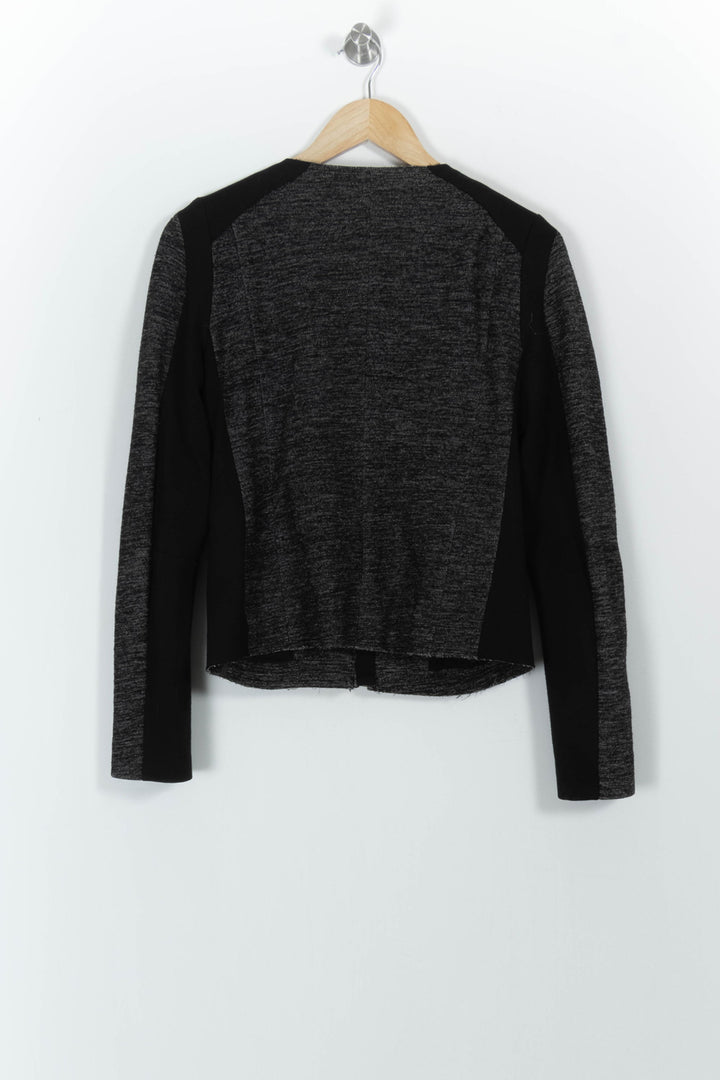 Veste Grise et Noire - Taille M/38 de la marque IKKS | PARAD27347 - Vendu par Paradigme - Image 4