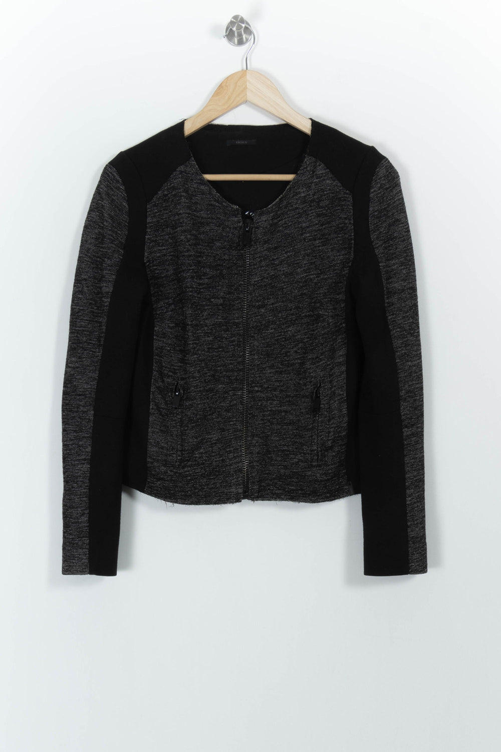 Veste Grise et Noire - Taille M/38 de la marque IKKS | PARAD27347 - Vendu par Paradigme - Image 2