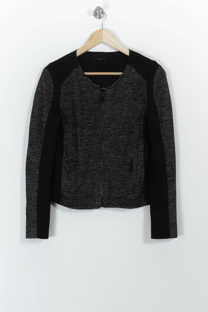 Veste Grise et Noire - Taille M/38 de la marque IKKS | PARAD27347 - Vendu par Paradigme - Image 2