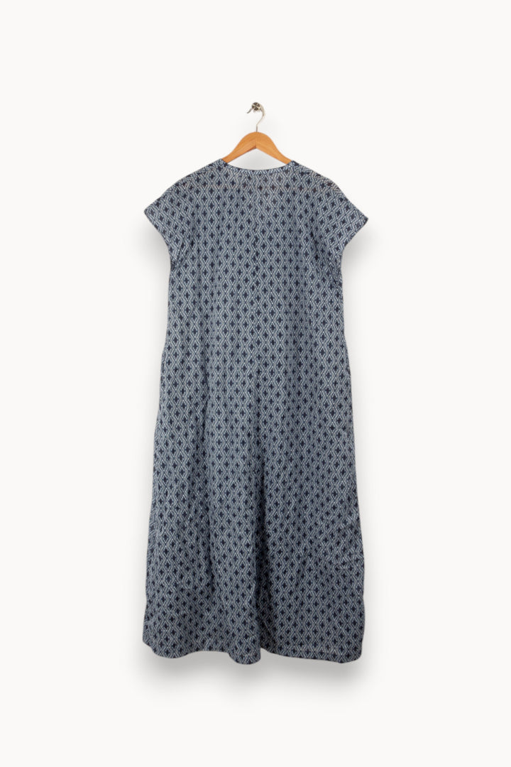 Robe longue bleue - Taille S/36