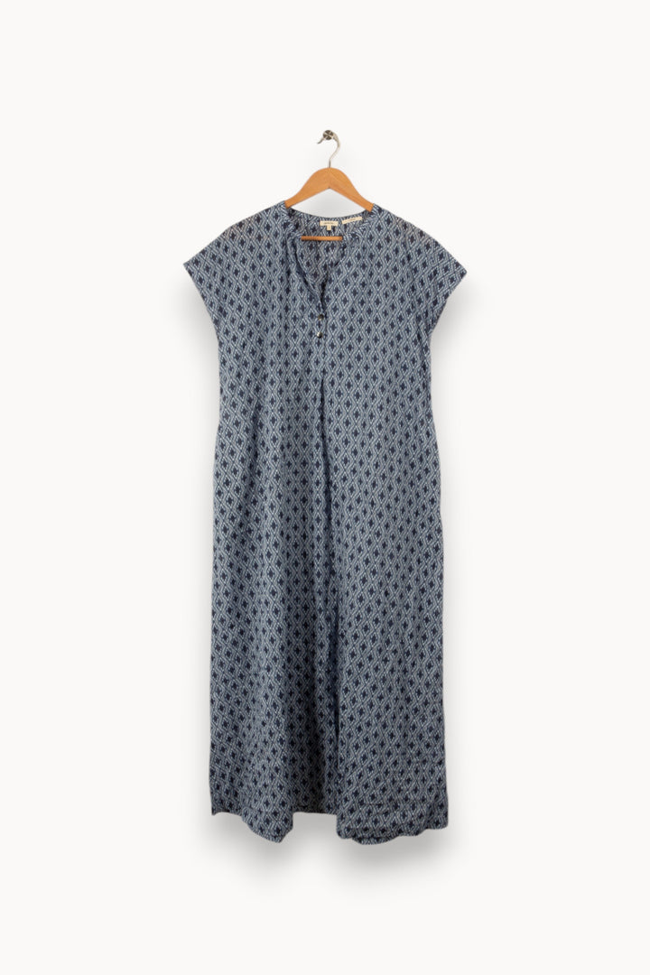 Robe longue bleue - Taille S/36