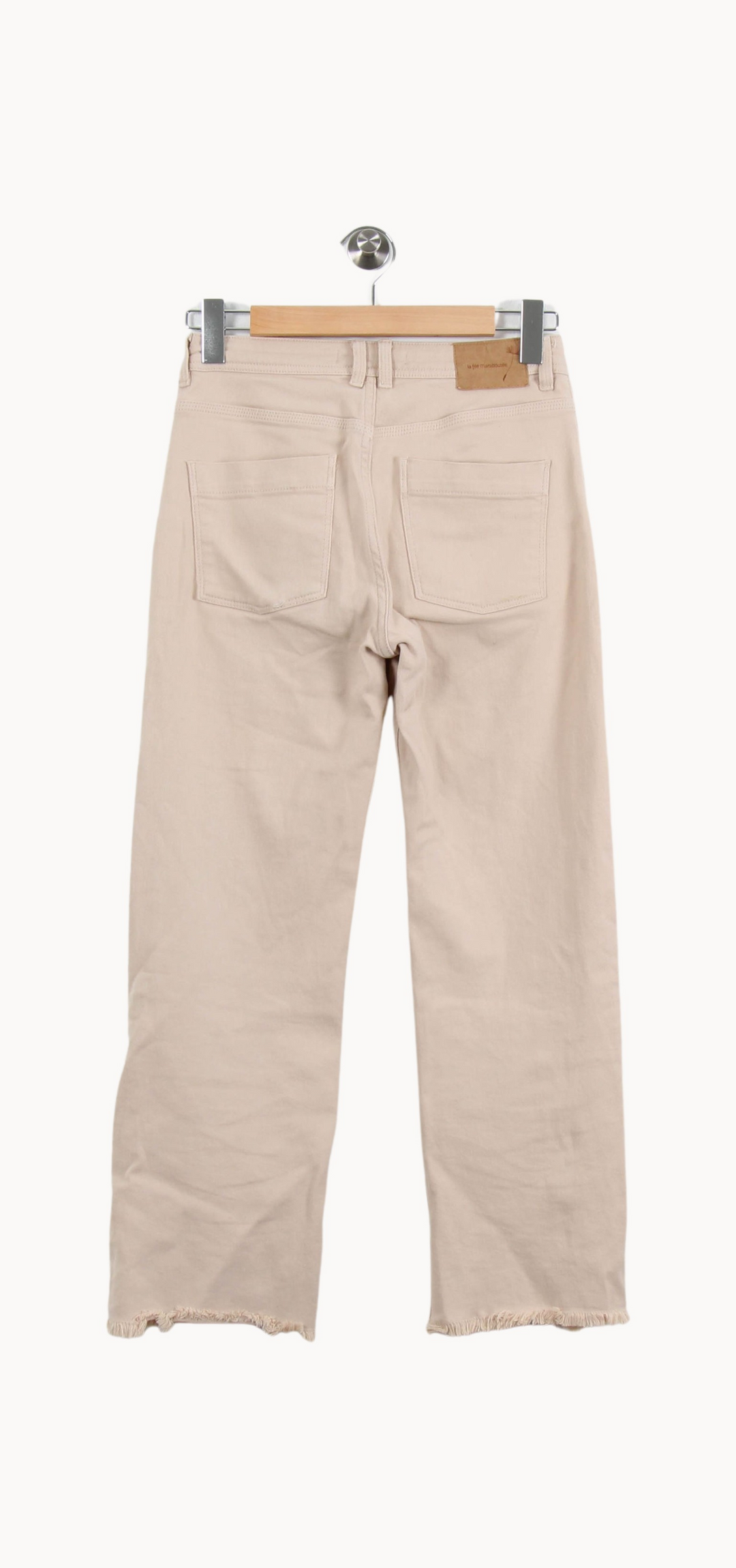 Jean Beige - Taille S/36 de la marque La Fée Maraboutée | PARAD27354 - Vendu par Paradigme - Image 4