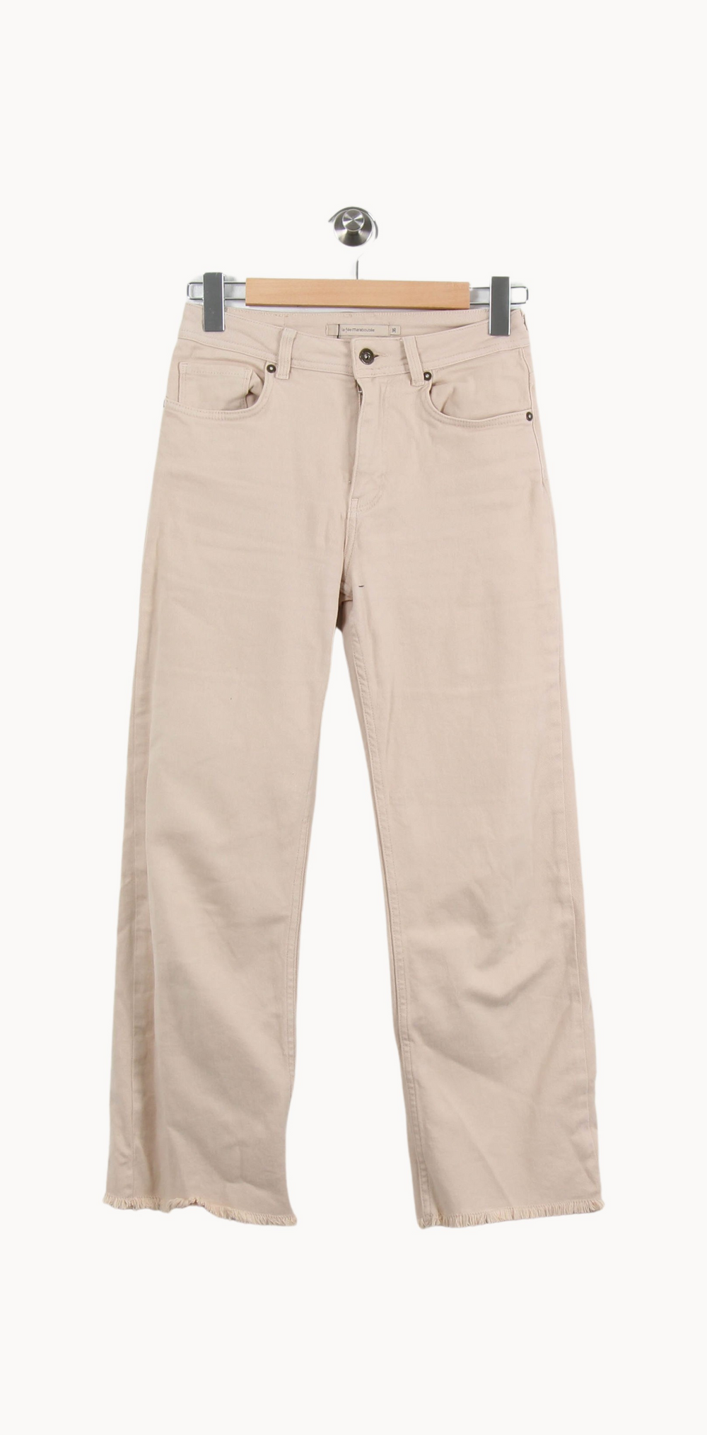 Jean Beige - Taille S/36 de la marque La Fée Maraboutée | PARAD27354 - Vendu par Paradigme - Image 2
