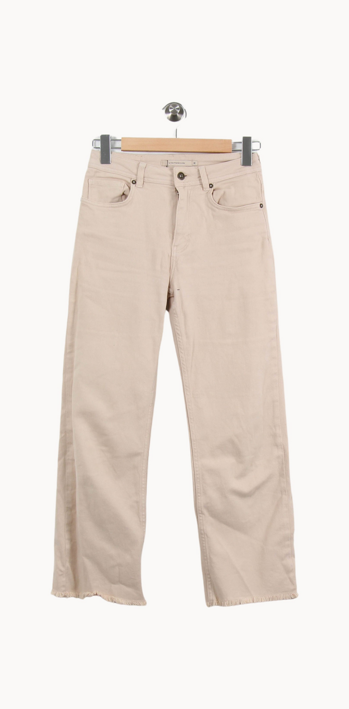 Jean Beige - Taille S/36 de la marque La Fée Maraboutée | PARAD27354 - Vendu par Paradigme - Image 2