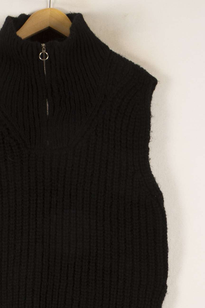 Pull Sans Manches Noir - Taille L/40 de la marque Petite Mendigote | PARAD27358 - Vendu par Paradigme - Image 3