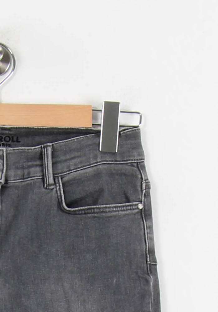 Jean Gris - Taille XS/34 de la marque Caroll | PARAD27360 - Vendu par Paradigme - Image 3