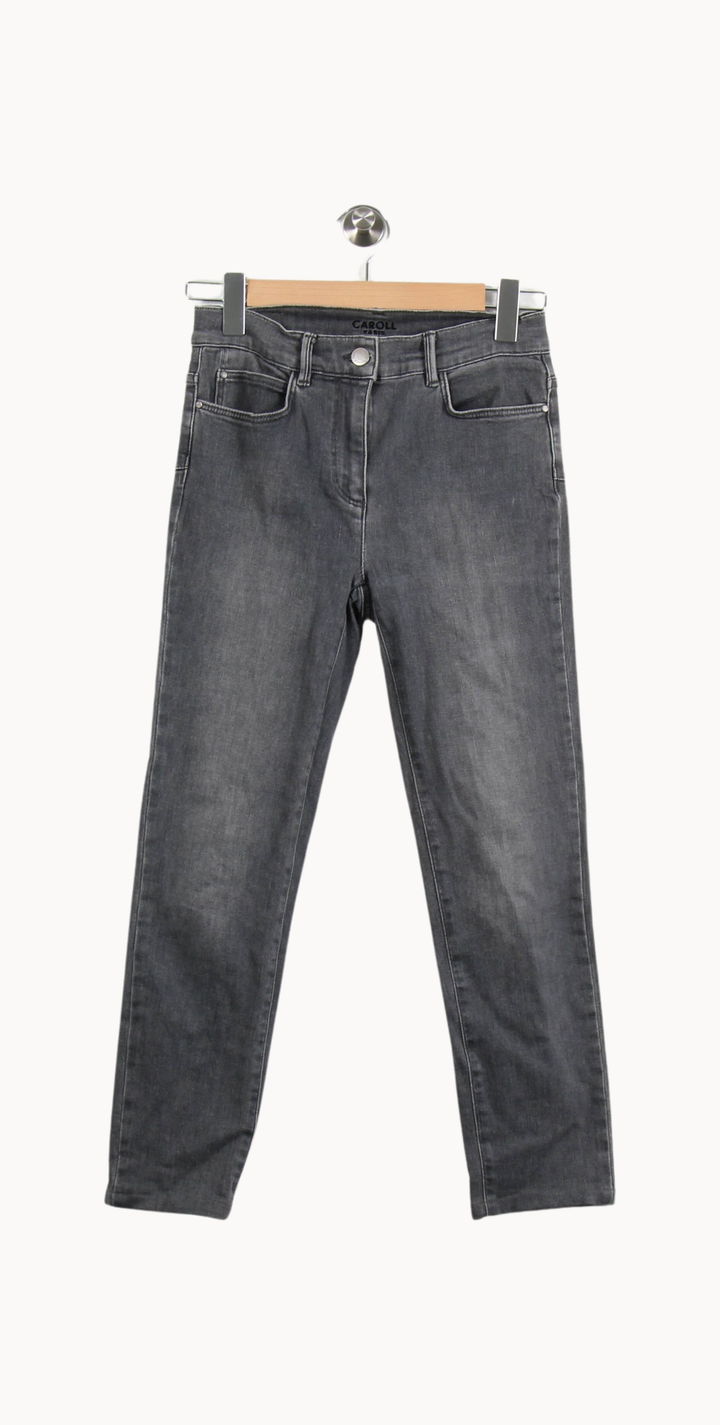 Jean Gris - Taille XS/34 de la marque Caroll | PARAD27360 - Vendu par Paradigme - Image 2